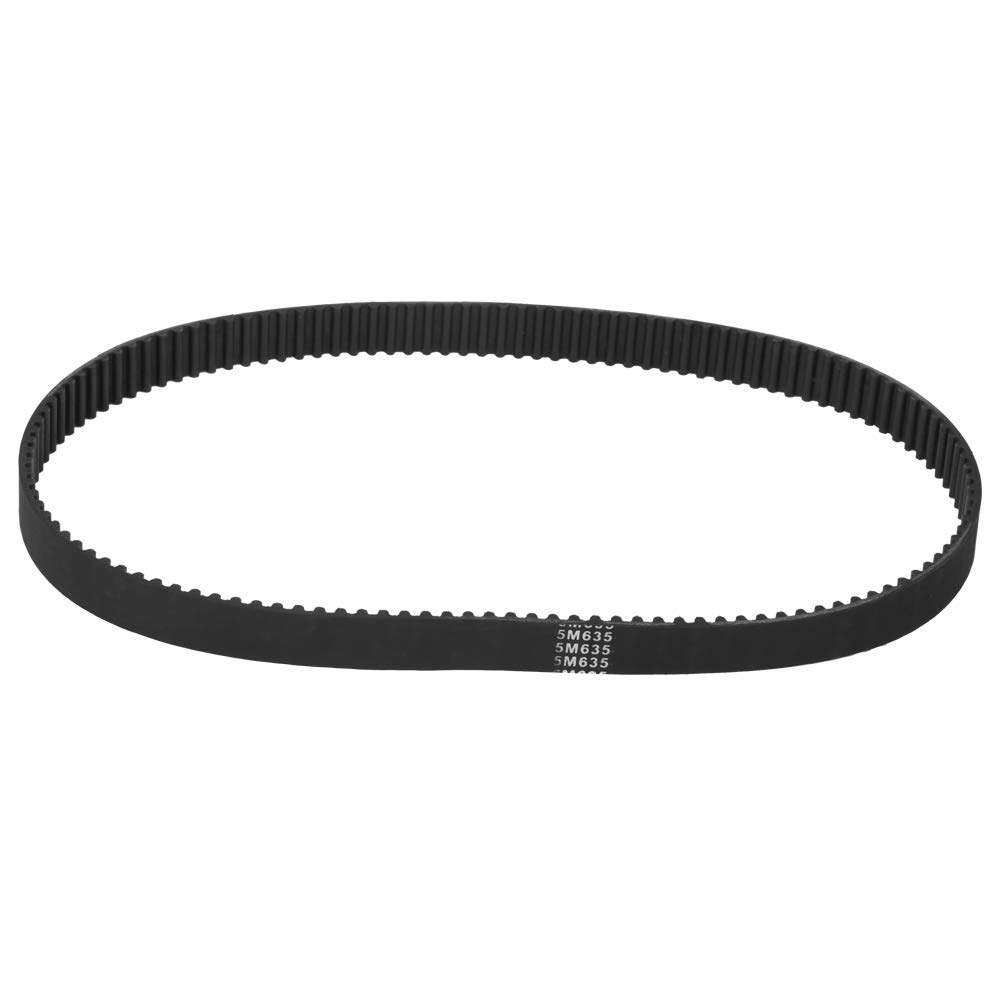 Electric Scooter Timing Drive Belt Low Noise Wear Resistant Rubber Material for Electric Scooters 635mm 15mm 5mm 1PCS