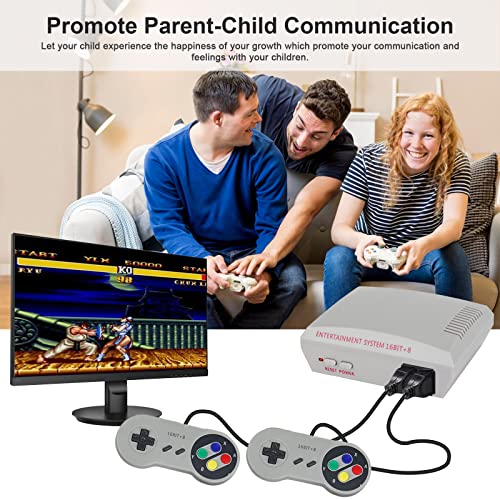 Mini Retro Game Console Built-In 628 Classic Games With 8-Bit And 20 Games With16-Bit Video Game System Hdmi Output Plug And Play, Ideal Gift To Children/Adults #TOP4