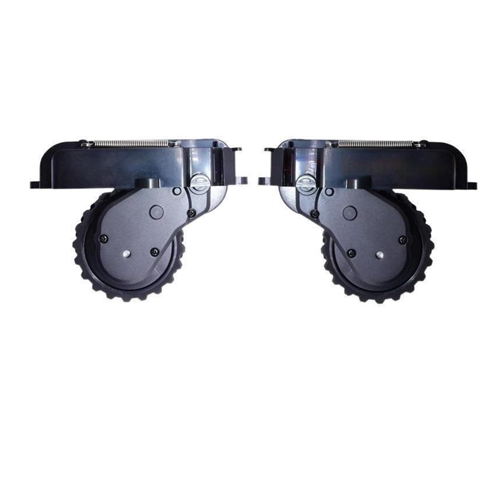 Original Vacuum Cleaner Wheels, Compatible for Xiaomi Mop Pro Mi Robot Vacuum Mop-P Replacement Wheels (Color : Black L and R wheel)