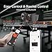 PONGBOT Table Tennis Robot, Remote and APP Control, Portable Carrying Bag, Power Bank, 264 Pre-Saved Training Drills, Custom Programmed Drills