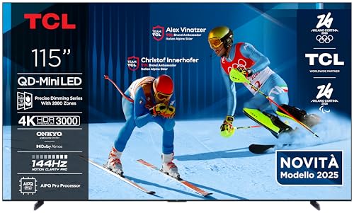 TCL 115-Inch QM7K QLED 4K...