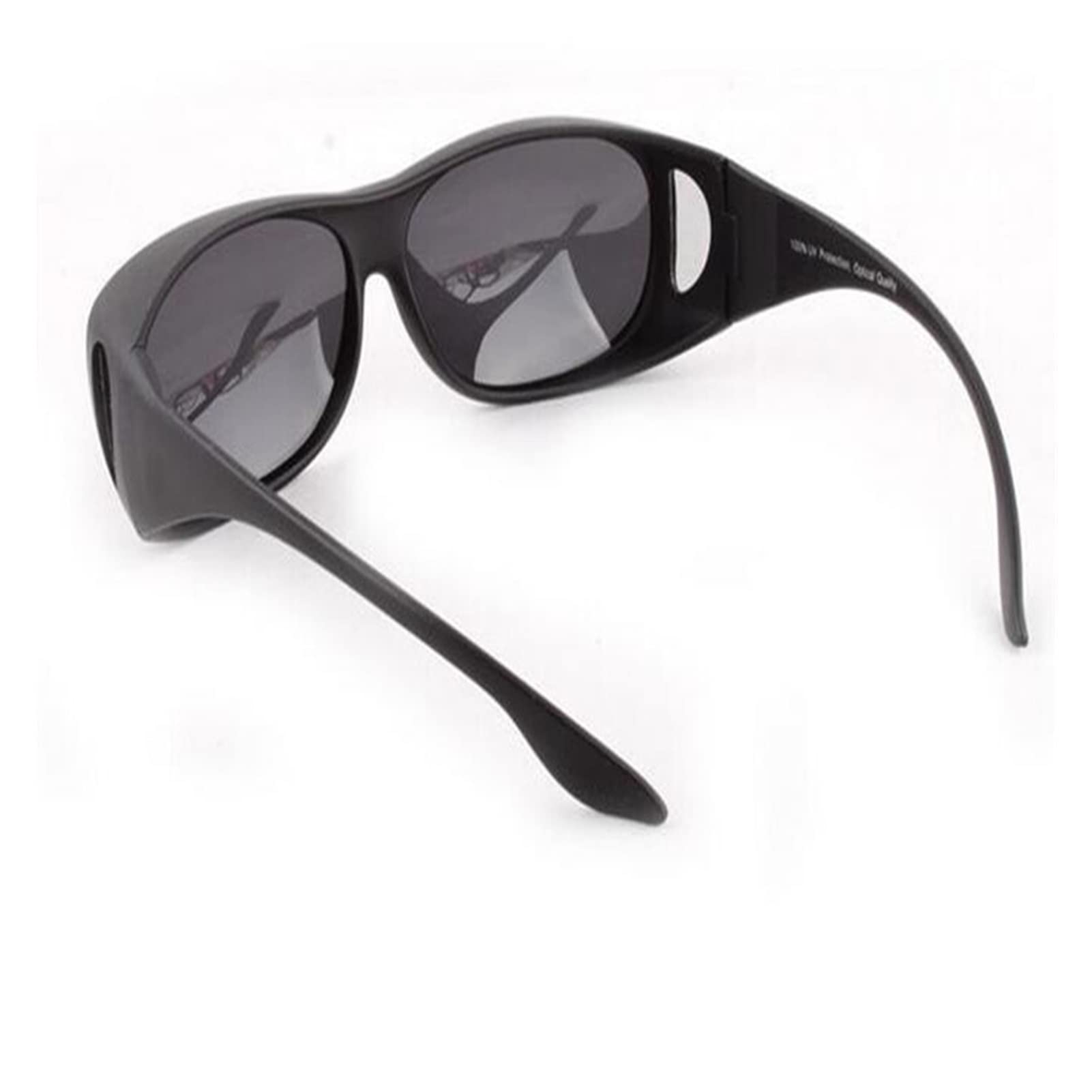 10 x Samochód Spolaryzowane Okulary Kierowcy Kierowcy Gogle Rower Rower Jazdy Dustoszczelne Okulary przeciwsłoneczne Dopasowane dla mężczyzn i kobiety (Color Name : Black)