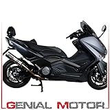 Linea omologata con catalizzatore GPR M3 Titanium Natural Scarico completo omologato e catalizzato SCOOTER