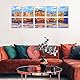 Belle Vous 14 Stk Leere Schwarze Leinwände zum Bemalen – 20 x 20 cm – Vorgespannte Kleine Leinwand – Schwarze Leinwand für Acrylfarben, Ölgemälde, Skizzen und Zeichnungen