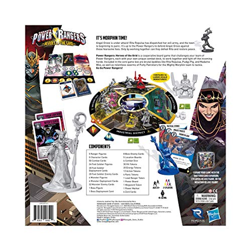 Power Rangers: Heroes of The Grid juego cooperativo para 2-5 jugadores miniatura 2