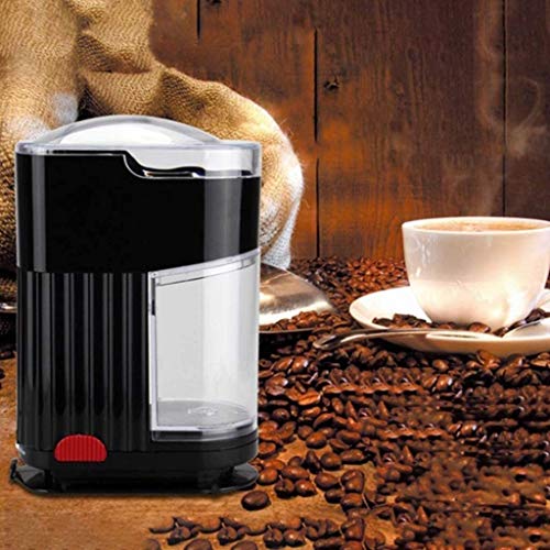 ZOUSHUAIDEDIAN Kaffeemühle, Edelstahl Einstellbarer Gratmühle, elektrische Kaffeemühle, for Kaffeeliebhaber – Bild 3