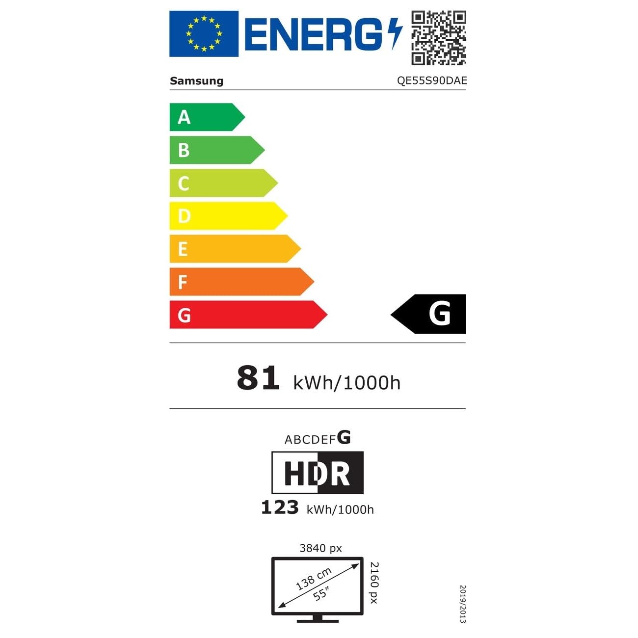 Samsung OLED 4K S90D Fernseher 55 Zoll (140 cm), TV Mit Neural Quantum AI Gen2 Prozessor, HDR+, AI Upscaling, Smart TV, KI TV, 55S90D [2024]