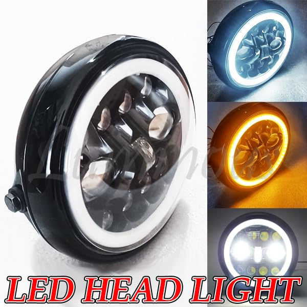 Amazon | LED ヘッドライト イカリング エンジェルリング デイライト