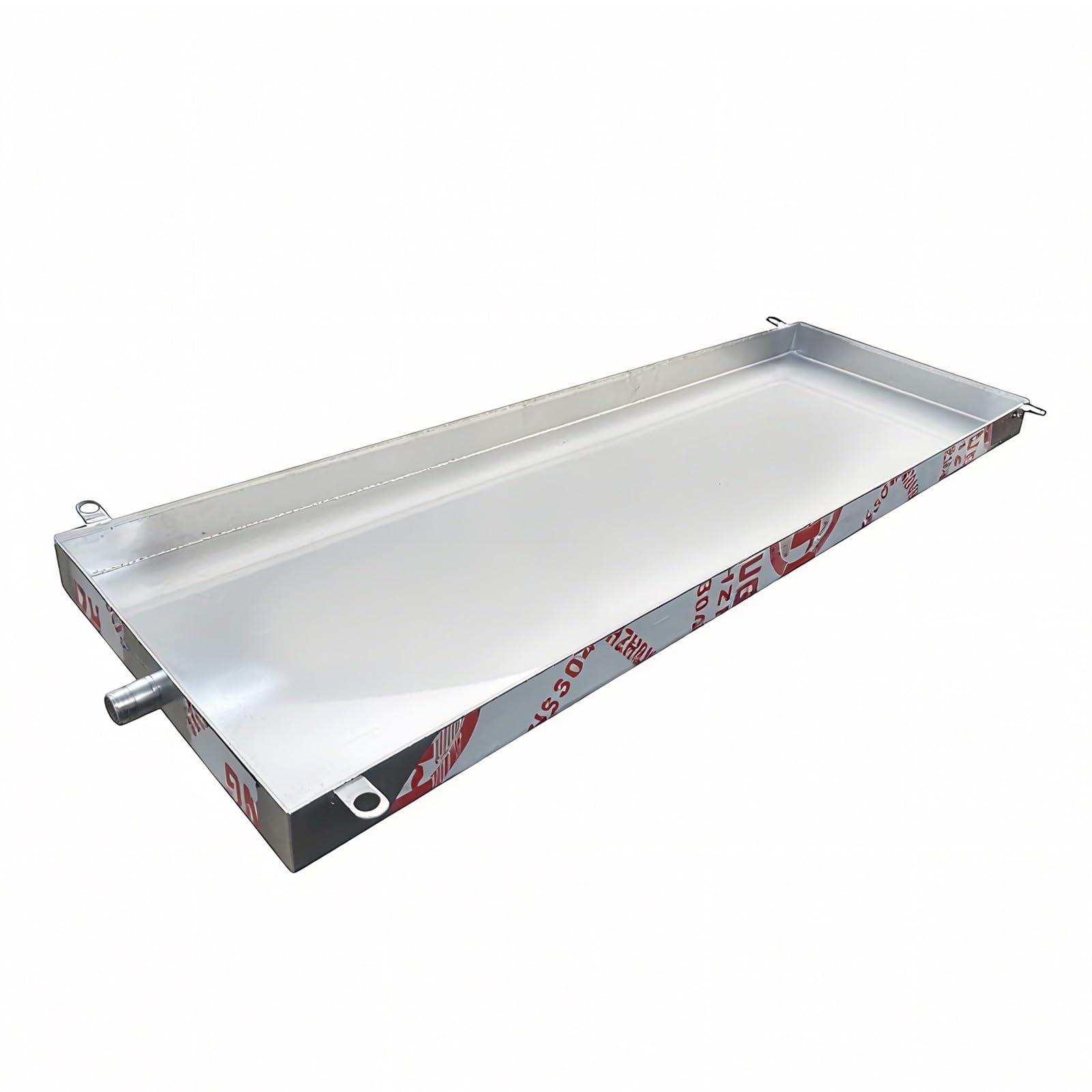Große Auffangwanne aus Edelstahl Automatische Ölauffangwanne Waschmaschinenwanne Ideal for Innen und Außengeräte Wasserauffang und Ablauf(30x90cm(12x36in))