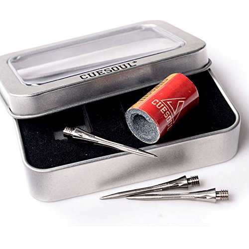 Points pour fléchettes CUESOUL 3 Pcs 2BA Conversion Titanium Acier Astuce Points A1105B
