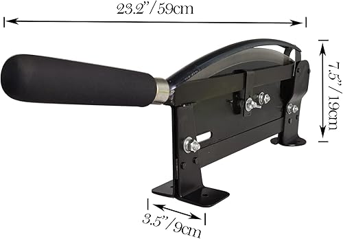 Miniatura 2 de Cortador profesional de tallos de flores, kit de herramientas de procesamiento floral grande con hoja de acero al carbono de 14 pulgadas,