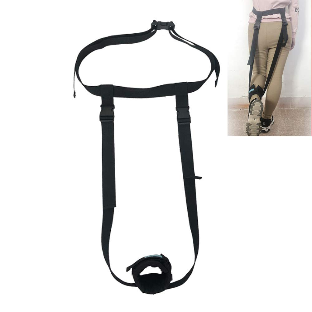 Leg Lifter Sangle - Dispositif de mobilité pour déplacer la Jambe, Jambes Pied Pieds de Levage Cheville Anneaux Sangles, Levage pour l'aide aux Personnes âgées, Personnes handicapées