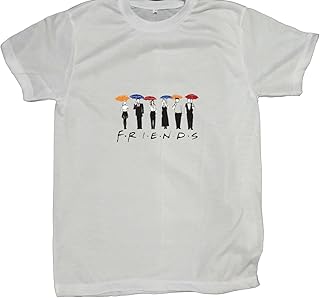 series fri.e.n.d.s joe chandler monica rachel ros T-shirt الاصدقاء 4 للكبار من الجنسين