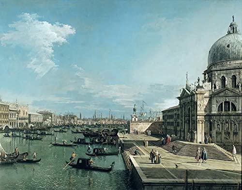 Peinture Poster Impression Tableaux pour remplacer un mur vide par l'art de Venise