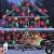Christmas Projector LED Lights Outdoor with Remote, Red & Green Holiday Light Show for Christmas, Snowflake Pattern, Adjustable Projection Distance, for Yard Garden Home Décor