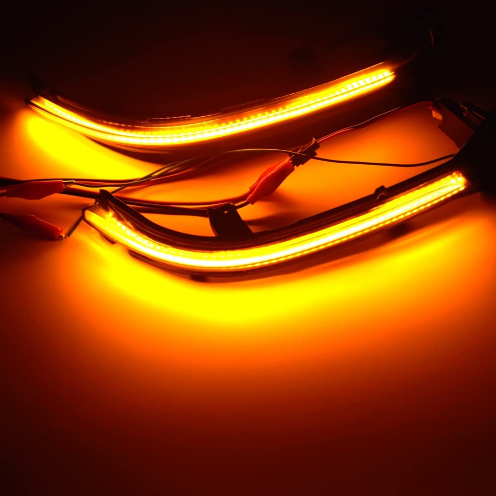 Generico Specchio Luci Per 5 Serie G30 G31 6 7 G32 G11 G12 M5 F90 Dinamico Indicatore Di Direzione Lampeggiante Sequenziale Specchio Laterale Della Lampada Trim