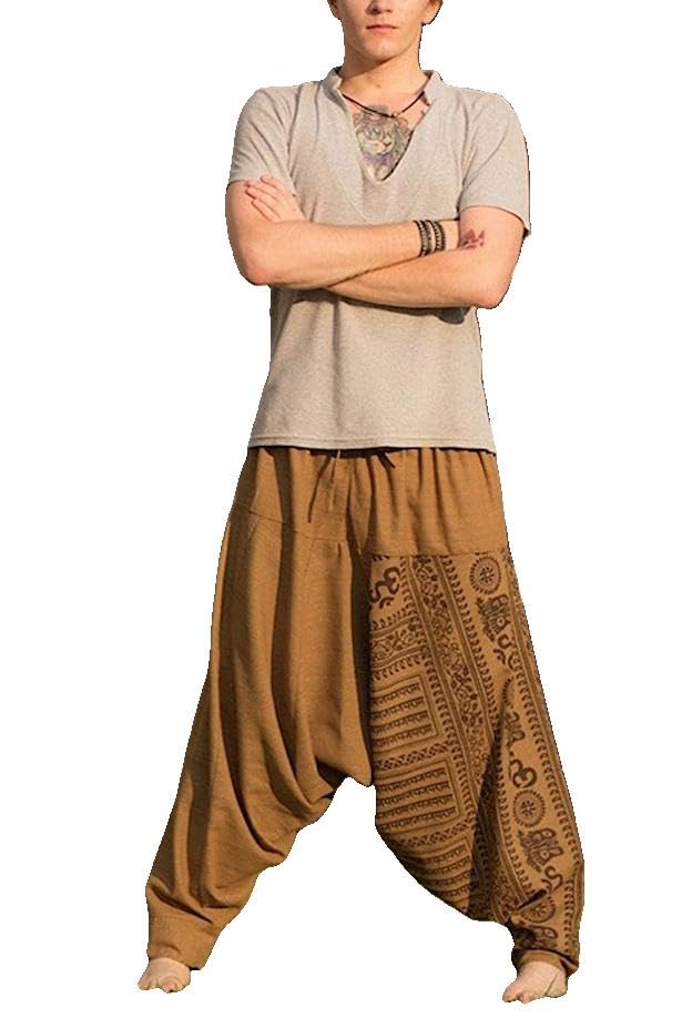 Pantalon homme harem turque pour oublier l'inconfort des coupes serrées