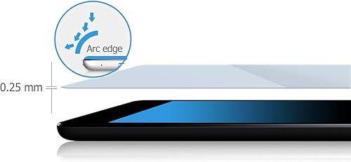 Miniatura 5 de Paquete de 3 protectores de pantalla para iPad de 9 generación de 10.2 pulgadas, iPad de 87 generación, vidrio templado para iPad 9 8 7