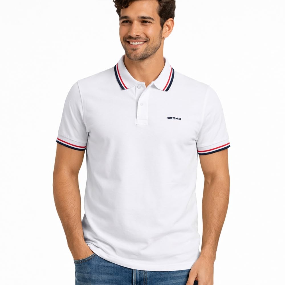gas Polo Uomo Manica Corta b1202 Ralph/s