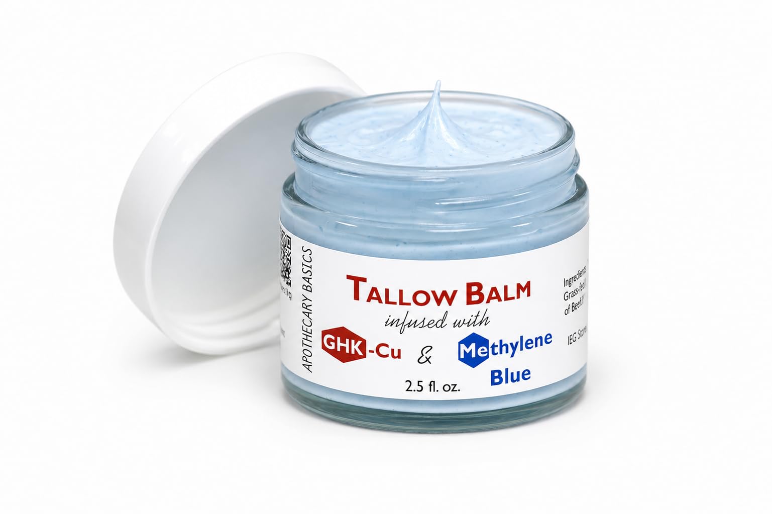 ghk cu tallow Amazon.com: Apothecary Basics Whipped Tallow Balm with Copper Peptide (GHK- Cu) & Methylene Blue - Skin Texture & Firmness Support