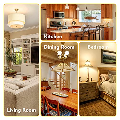 AMBOTHEpro Lampade LED G9 8W bianco caldo 3000K