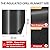 Insulation Grill Blanket 39.5 x 35.5in - Cuttable Smoker Thermal Blanket Helps Maintain Heat In Winter - Pellet Grill Blanket Compatible with Traeger Grill, Pit Boss 700/800, Z Grill 600/700 - Black