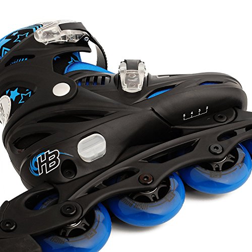 High Bounce Adjustable Inline Skate (Blue, X-Large (9-12) ABEC 7) - Thumbnail 6