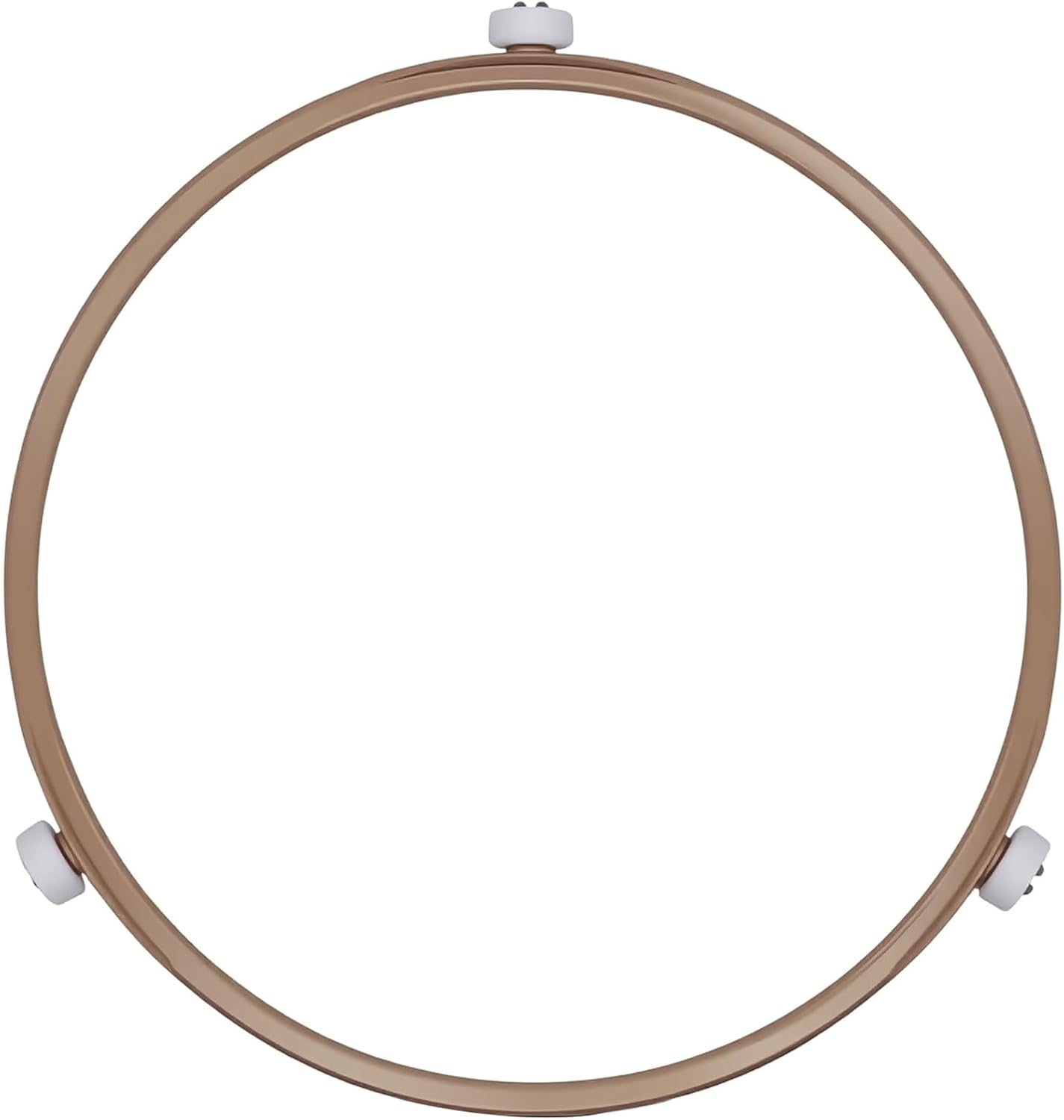 8.66" Microwave Turntable Ring with 3 Pcs 14mm Rollers for 12" Diameter Microwave Oven Glass Plate Rotating Tray Support