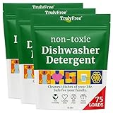 Truly Free Dishwasher Detergent Powder | Natural...