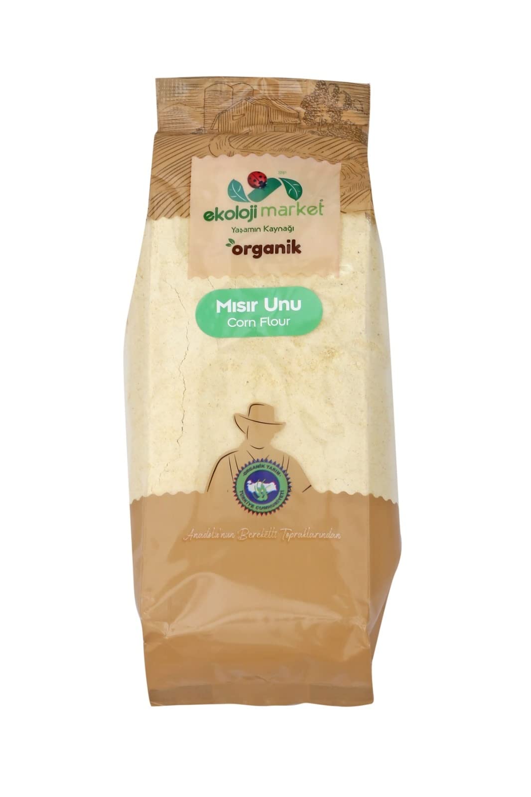 Ekoloji Market Organik Mısır Unu 750 Gr