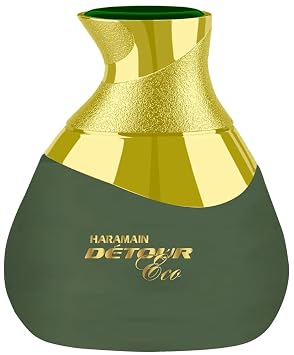 Al Haramain Detour Eco Eau de Parfum Spray for Unisex, 3.4 Ounce