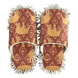 Mop Hausschuhe Schuhe Unisex Reinigung Haus Hausschuhe Spa Staubpantoffeln M-L, Multi 18, M size