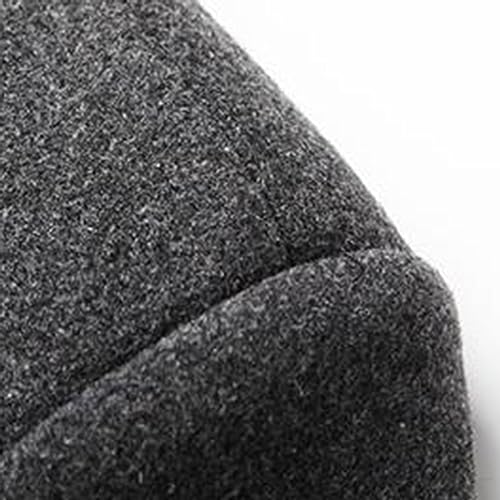 Image of Lu's Chic Men's Single Breasted Trench Coat Button Down Overcoat Warm Dress Pea Coats