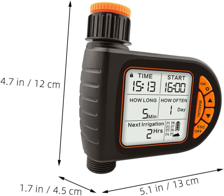 Totority Automatic Timer for Efficient Garden Irrigation Sprinkler Controller for Balconies and Outdoor Spaces Convenient and Easy Use Watering