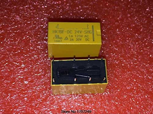 Relais HK19F DC12V SHG commutation stable pour circuit imprimé 20pcs