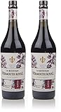 La Quintinye - Vermouth Royal Rojo 750ml, 16,5º - Libera un complejo y suntuoso bouquet de aromas. (Paquete de 2)