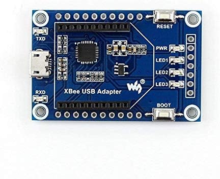 XBee USB Adapter, UART Communication Board Module Xbee USB Interface Easy to Program/Configure The XBee Modules