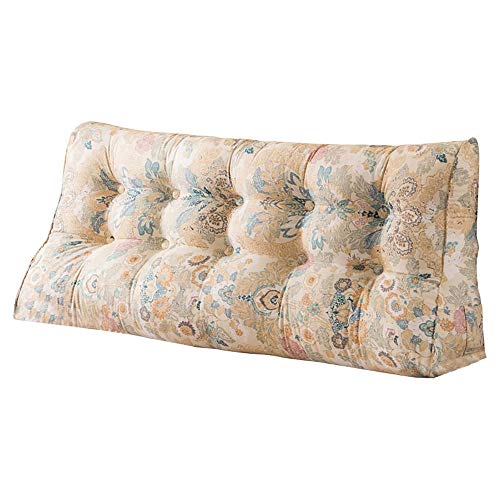 FYMDHB886 Double Bedside Heightening Cushion Tatami Triangle Backrest Sofa Lumbar Pillow Soft Bag Detachable Washable