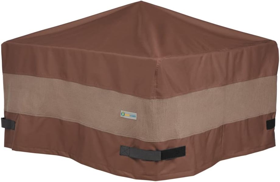 Duck Covers Ultimate Square Fire Pit Cover, 50-inch