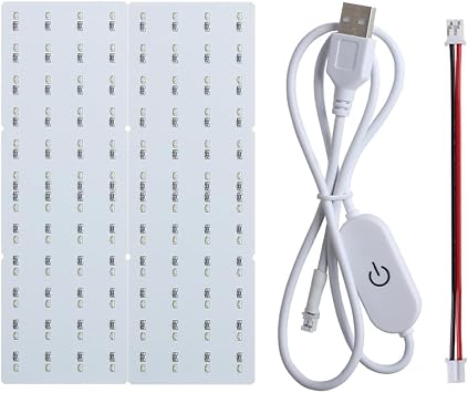 3D Printing DIY Light Panel LED Lithophane Backlight Board for Bambu Lab 3D Printers, USB PCB Light Board Light-transmitting for Photo Model Creative Component