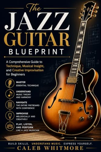 Image of The Jazz Guitar Blueprint: A Comprehensive Guide to Technique, Musical Insight, and Creative Improvisation for Beginners