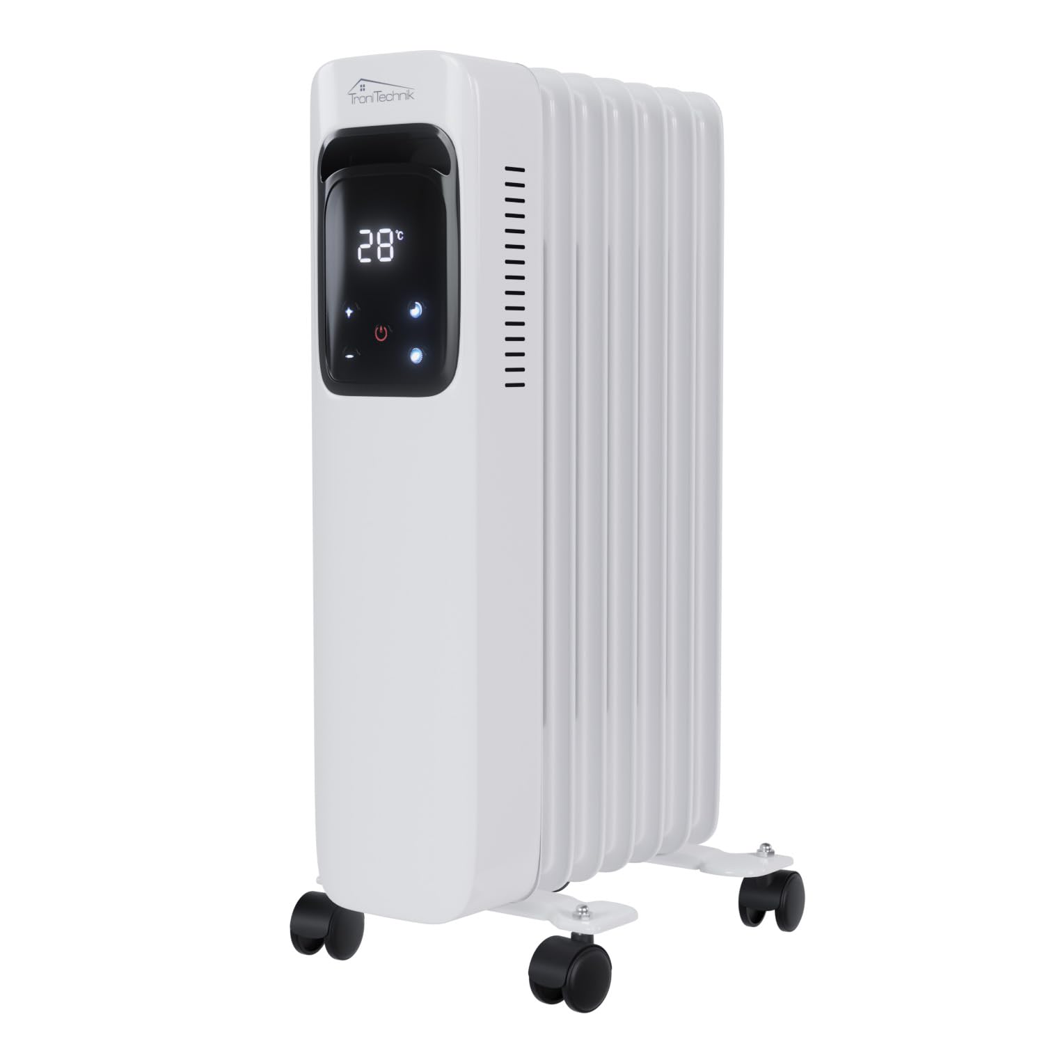 Tronitechnik® Ölradiator OR-307 7 Rippen 1500 W WiFi weiß