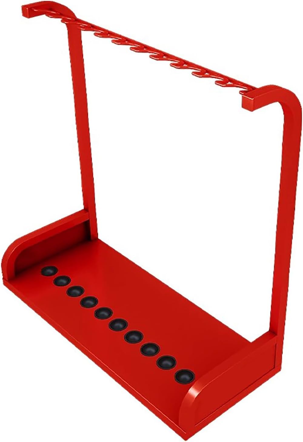 Pool Cue Holder Floor Stand, Modern Billiard Cue Racks Metal Cue Stick Organizer for Clubs, Pool Rooms and Bars(Gray)