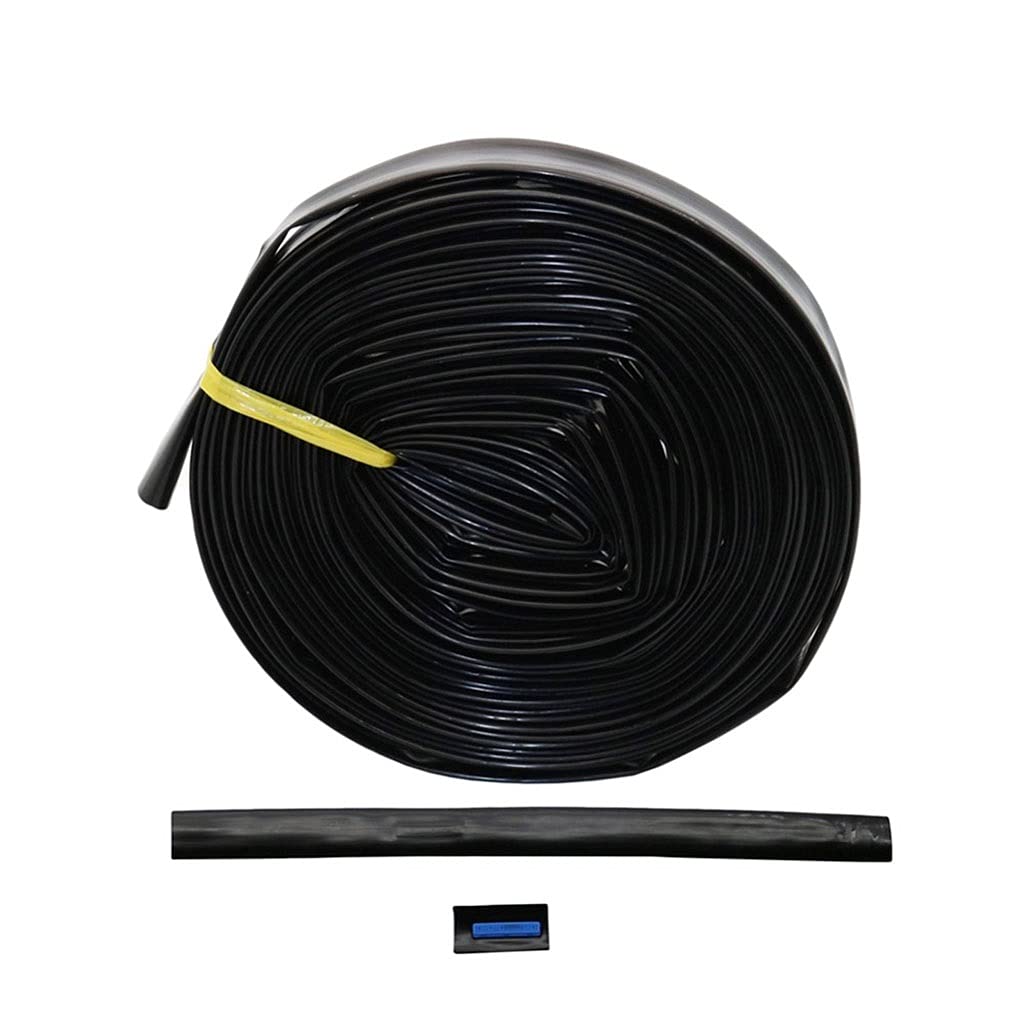 Tubo per irrigazione a goccia, Tubo for irrigazione con nastro gocciolante, 20 m/40 m/80 m, spaziatura 10-30 cm(30cm Space,4 x 20m)