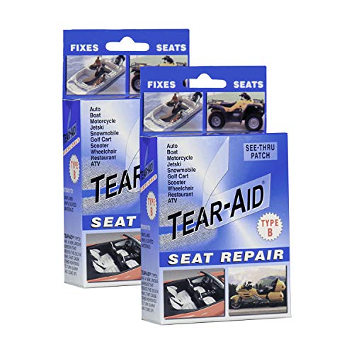 Tear-Aid Vinyl Seat Repair Kit, Blue Box Type B (2 Pack)
