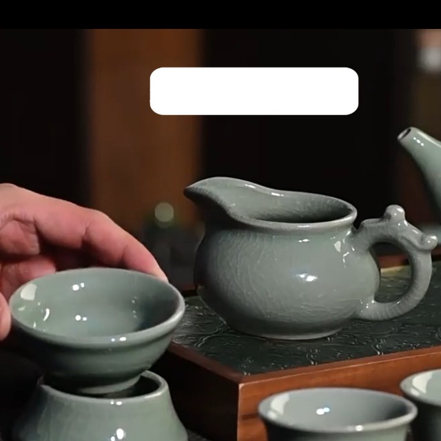 Amazon.com: 功夫茶具11 件陶瓷茶具功夫茶具傳統中國茶具- 茶壺