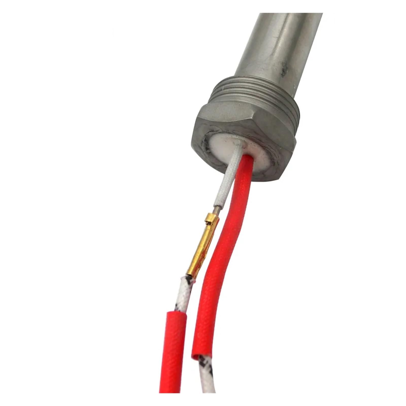 Heizelement mit DN8-Gewinde, Heizpatrone, 12,8 mm Gewinde, 220 V/110 V/380 V, 8 x 300/350/400 mm, Rohrgröße, 201 Edelstahl(110V,DN8 8X450mm 900W)