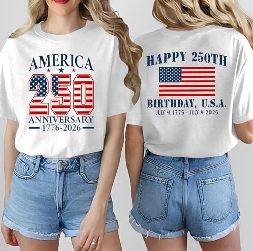 Image of Ithalt Women 4th of July Shirt Fourth of July Shirts USA Sequin Tshirt American Patriotic T-Shirt Stripes Tee Tops