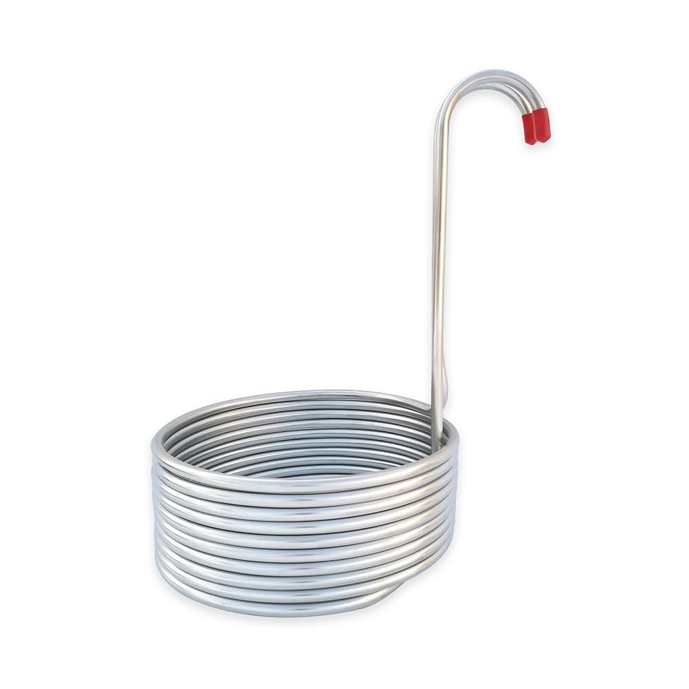 Serpentín de enfriamiento de cerveza de acero inoxidable 304 - Enfriador de mosto por inmersión for elaboración casera