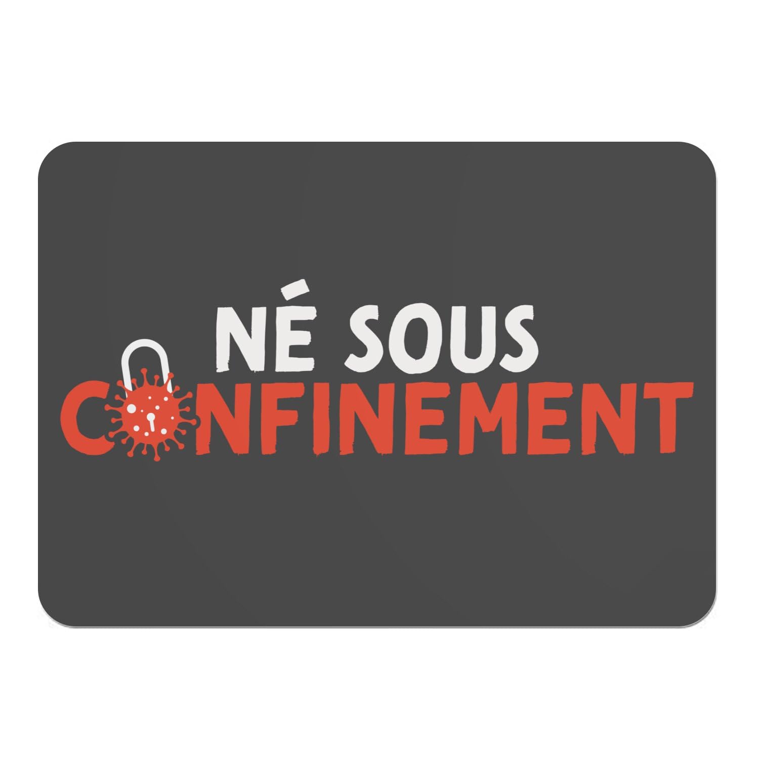 Sets de table noirs en liège 39,5x28,5 cm grand format | Lot de 4